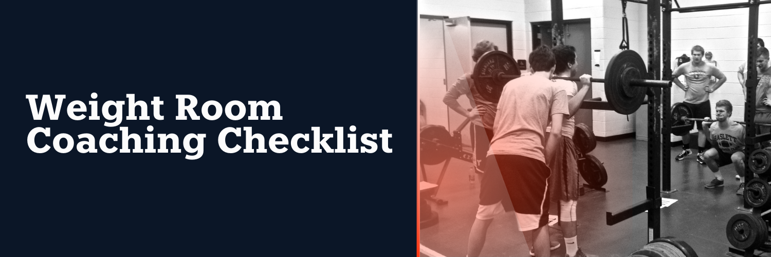 Weight room Coaching Checklist (1)